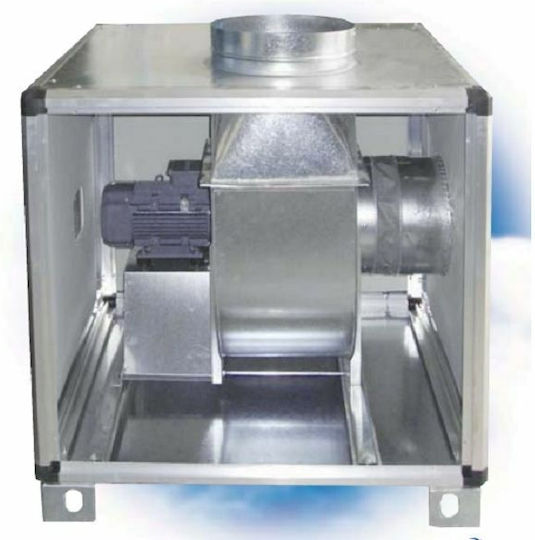 Ventilation Motor Galvanized Box Ma Box Φ300mm 82x82x91cm Airtechnic 2hp/400v 1450rpm
