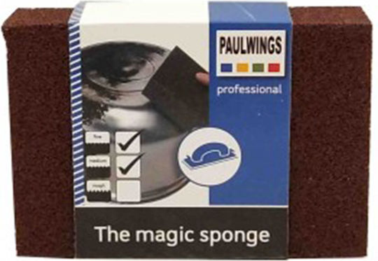 Λειαντικό Σφουγγαράκι Δίπλευρο 1τμχ Paulwings Ψιλό Medium 100x70x25mm 20056-99 Oem