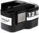 Battery For Electric Tool Aeg B12 Pbs3000-Series 12V 2000mAh 12V 2000mAh NiMH W212-BC1