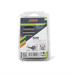 Συνδετήρες Πλέγματος Edma Omega 83052000 Inox 1250τεμ 16mm