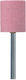 Pg Tools Cylindrical Drill Grinding Stone with Shaft Ø20x20x6mm