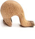 Wooden Art Wooden Walking Cane Head Kermes Oak 0613