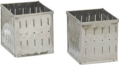 Cheese Mold Inox Square 14x11x12cm
