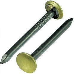 Decorative Steel Nails Black Brass Head 2x25 Pack 100 Pieces Pozzi 0251-0013 Decorative Steel Nails Black Brass Head 2x25 Pack 100 Pieces Pozzi 0251-0013