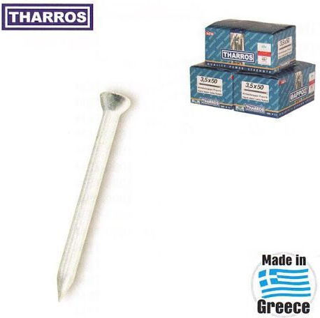 Ατσαλόκαρφα Ριγωτά Tharros 3.5*60 Χιλιοστά 100 Τεμάχια