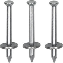 Steel Nails for Gun with Metal Washer 40mm 100 Pieces Tharros