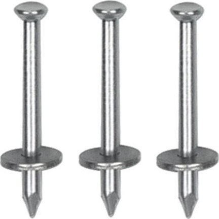 Steel Nails for Gun with Metal Washer 40mm 100 Pieces Tharros