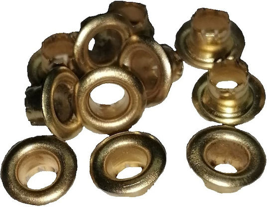 Copper Rivets Set 100 Pieces 6mm