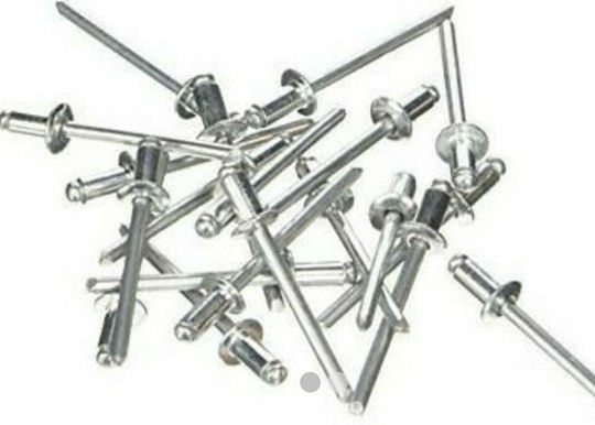 Amtech Клипсове Алуминий Диаметър 5mm X 12mm Дължина 30 Бройки
