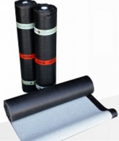 Baufox Bituminöse Membran Polyester P-ψ Bau Sbs Weiß 5,50kg/m² 15°C 8m²/Pad