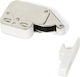 Push Latch Finetto Plastic Catch White 220-46509#bian