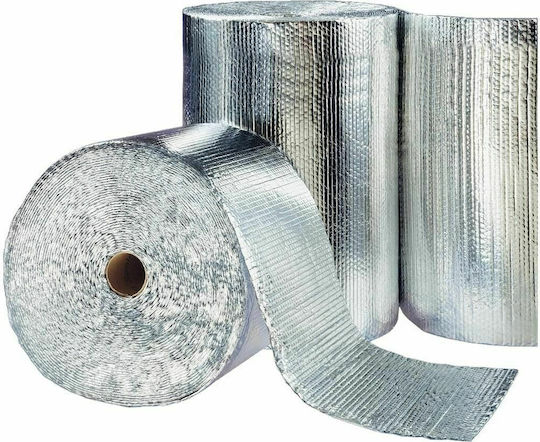 Izolație Reflectivă Reflectix Insulation Db Dublu Strat Cu Bule Aluminiu Rulou 30m2