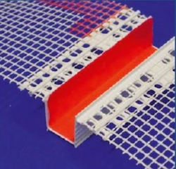 Baufox Προφίλ Pvc 20/20mm Σκοτία Ωμέγα Υαλόπλεγμα 3.00m/τεμάχιο