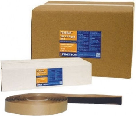 Penetron Penebar Sw-45 Rapid Type B Υδροδιογκουμενο Ευκαμπτο Κορδονι 4m Υδροφραγης Σκυροδεματος