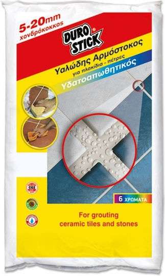 Αρμόστοκος Πλακιδίων 1 10mm Durostick 5kgr Γκρί Ανοιχτό 302 Ap302