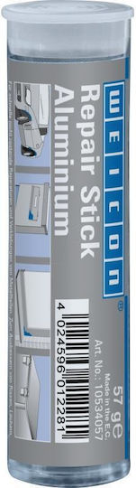 Εποξικός Στόκος 2 Συστατικών Repair Stick Αλουμινίου 57gr Weicon