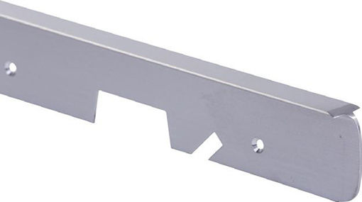 Countertop Connector T Aluminium Silver 640mm 242-609t64#alu