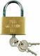 Λουκέτο Golddoor Ιδανικό Βαλίτσα 23mm 1167-p