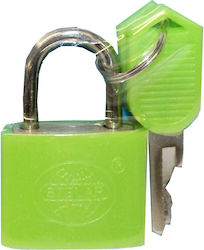 Padlock 20mm Green Coating Code:6544 Padlock 20mm Green Coating Code:6544