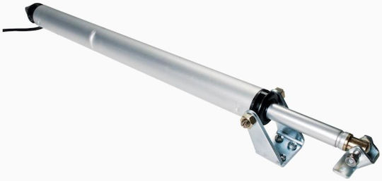 Elektrischer Rolladenmotor Mit Silberner Basis 24v-650nm-300mm Made In Italy Ucs Ulysses 40760a