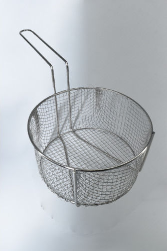 Professional Use Fryer Basket Φ29 Inox Aisi430 Magnetic Stainless Steel