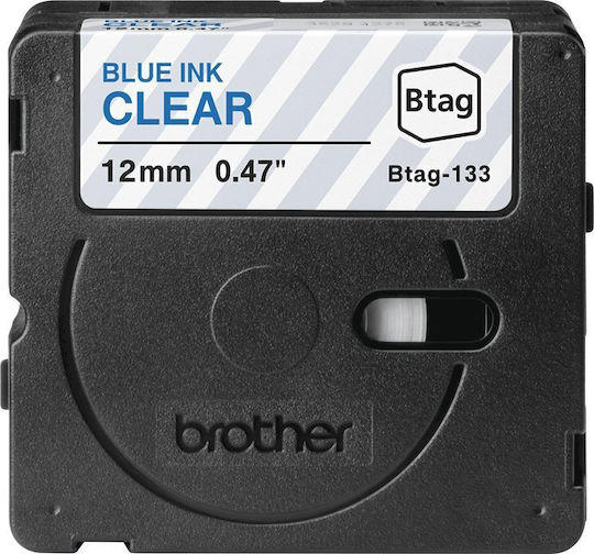 Brother Bandă de Etichetare 4m x 12mm în Culoarea Albastru 1buc
