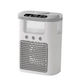 Uncle George Ventilator USB Reîncărcabil Cu Apă Și Iluminare Gri 07.01.01-0001-GREY