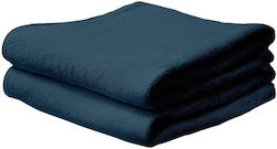 Fragente Hotel Bathroom Towel 160x80 cm Blue