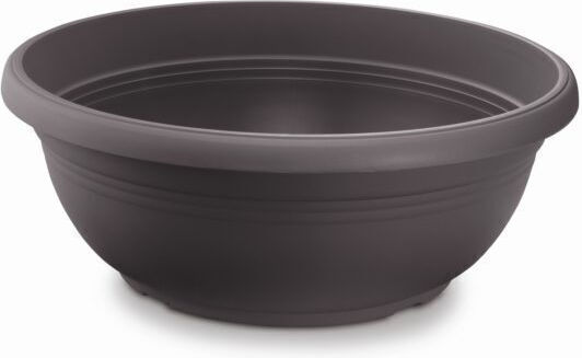 Miltoplast Γλάστρα Πλαστική Ανθρακί 50x50εκ.