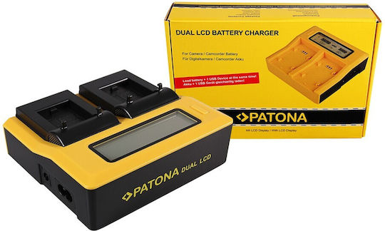 Patona Dual Lcd Usb Ladegerät F Gopro Ahdbt-301 Ahdbt-302 Hero 3 Hero 3+