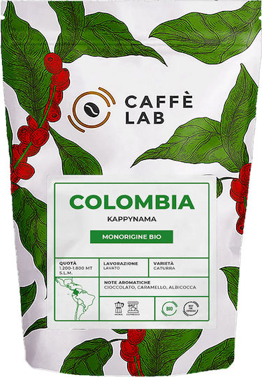 Cafea Espresso Caffè Lab Colombia Bio Kappynama 250g Boabe