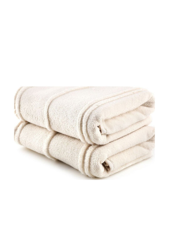 Hobby Home Pânză De Față Arden 50x90cm Cappuccino 2 Bucăți Greutate 450gsm
