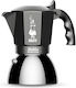 Bialetti Stovetop Espresso Pot for 4 Cups Gray