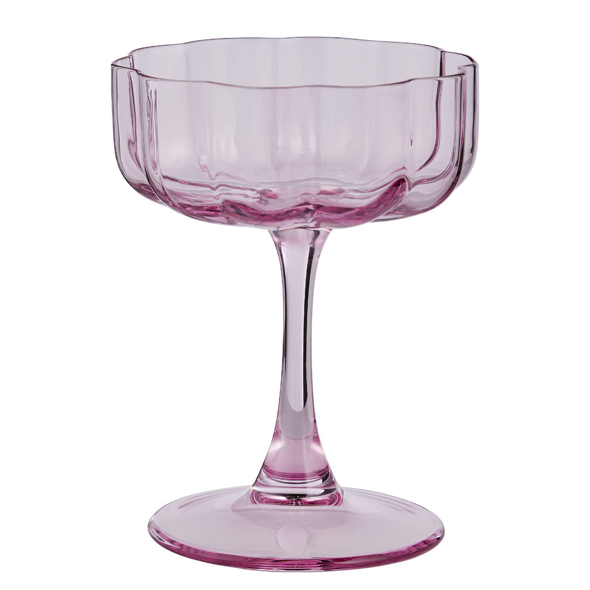 Butlers Glas Champagner aus Glas in Rosa Farbe Kelch 220ml