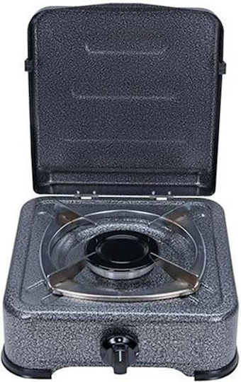 Calfer Gas Liquid Gas Countertop Single Burner Gray