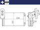 Mahle Car Heater Radiator for Volkswagen Golf