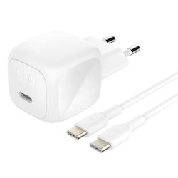 Belkin WCA013KQ1MWH-B6 45W με Καλώδιο USB-C Belkin WCA013KQ1MWH-B6 45W με Καλώδιο USB-C