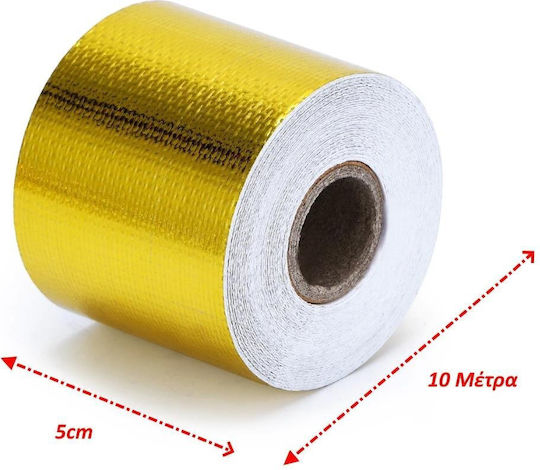 Goldene Thermoreflektierende Klebeband 5cm x 10m Sw-gold-tape-10