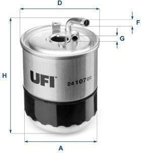 Filtru De Combustibil Mercedes C-e-g-m-r Class Sprider Viano Vit 2410700-137