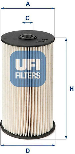Fuel Filter Audi A3-TT-Altea-Toledo III-Leon-Skoda Oct 2600700-137