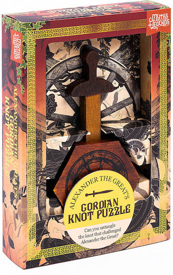 Professor Puzzle Myths Legends Alexander Greats Gordion Knot Παζλ από Ξύλο για 12+ Ετών