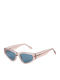 JohNocera Women's Sunglasses with Beige Plastic Frame ESCO/259-C3-5520