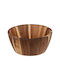 Secret de Gourmet Serving Bowl Round Wooden