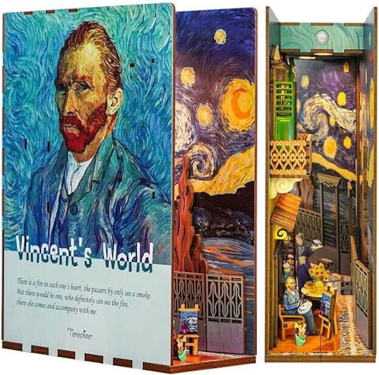 Puzzle 3D Βιβλιοστάτης Βιβλία Nook Βιβλιοστάτης Vincent's World 80 Teile