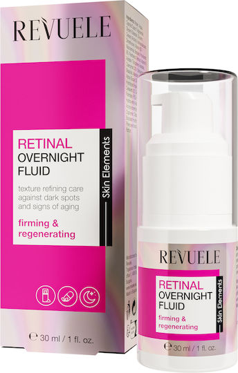 Revuele Skin Elements Retinal Overnight Lightweight Cream Face Night with Coenzyme Q10 30ml