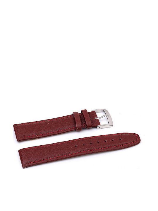 Kuki Lederriemen Rot 12mm