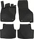 Frogum Set of Front and Rear Mats 4pcs Tray Type for Skoda Octavia Audi A8 2019 Black