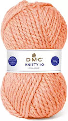 Нишка За Плетене Knitty 10 D.m.c Цвят Сьомгов 6...