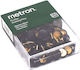 Pins Metron Plastic Box Black 100 Pieces