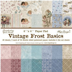 Album Scrapbooking Vintage Frost Basic Διπλής Όψης